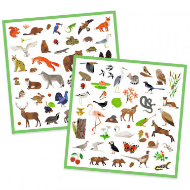 Stickers "Faune" Djeco 9285