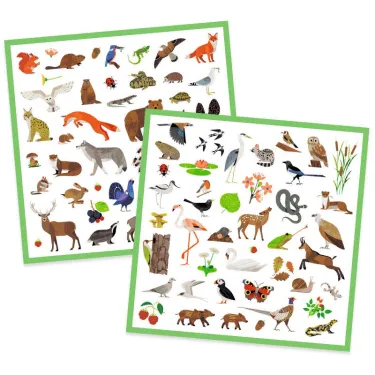 Stickers "Faune" Djeco 9285
