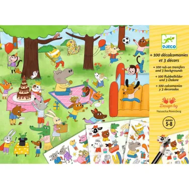 Décalcomanies "C'est la fête !" DJECO 9355