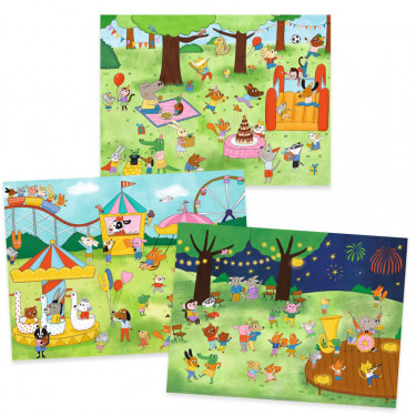 Décalcomanies "C'est la fête !" DJECO 9355