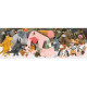 "Le parc" Puzzle gallery 100 pcs DJECO 7683