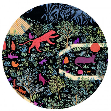 "Le royaume des chats" Puzzle gallery 500 pcs DJECO 7686