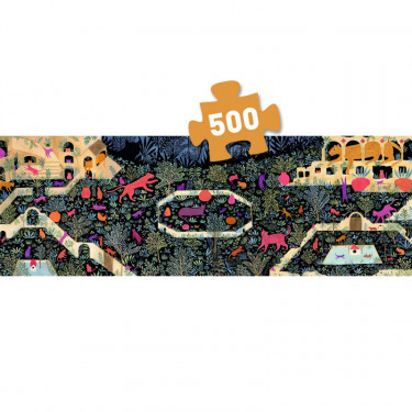 "Le royaume des chats" Puzzle gallery 500 pcs DJECO 7686