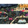"Le royaume des chats" Puzzle gallery 500 pcs DJECO 7686