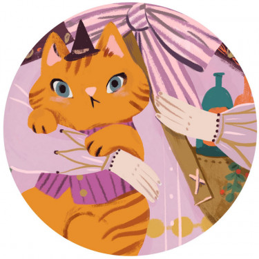 Puzzle géant "Lily la sorcière" 36 pièces DJECO 7168