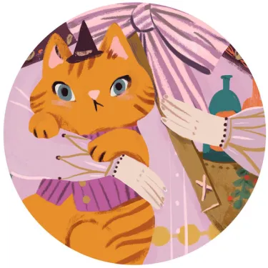 Puzzle géant "Lily la sorcière" 36 pièces DJECO 7168