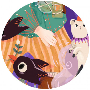 Puzzle géant "Pio le magicien" 36 pièces DJECO 7018