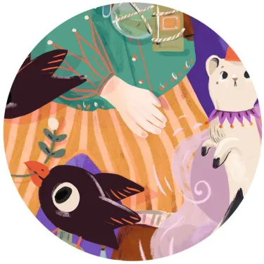 Puzzle géant "Pio le magicien" 36 pièces DJECO 7018
