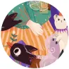 Puzzle géant "Pio le magicien" 36 pièces DJECO 7018