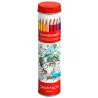 Tube de coloriage nomade - 18 crayons de couleurs Swisscolor - Caran d'Ache