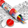 Tube de coloriage nomade - 10 feutres Swisscolor - Caran d'Ache