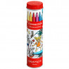 Tube de coloriage nomade - 10 feutres Swisscolor - Caran d'Ache
