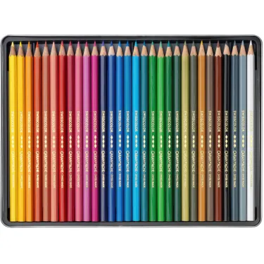 Boîte 30 crayons de couleur permanents Swisscolor - Caran d'Ache