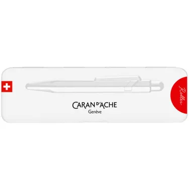 Stylo Roller Rouge 849 TM Collection Classic Line avec étui - Caran d'Ache