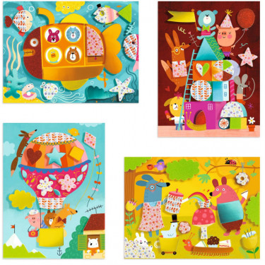 Mosaïques "Mousse mousse" DJECO 9869