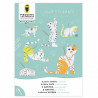 6 petits chats à colorier, kit créatif pour enfant Pirouette Cacahouète