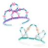 Duo de diadèmes à créer avec des perles DJECO 0038 - Bleu