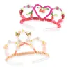 Duo de diadèmes à créer avec des perles DJECO 0039 - Rose