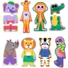 8 puzzles trio "Savana" DJECO 8242