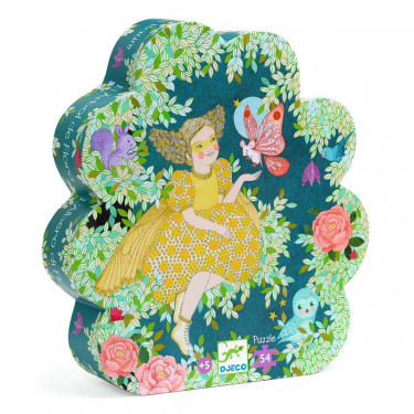 L'arbre de Flora, puzzle 54 pcs silhouette DJECO 7292