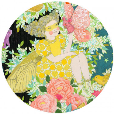 L'arbre de Flora, puzzle 54 pcs silhouette DJECO 7292