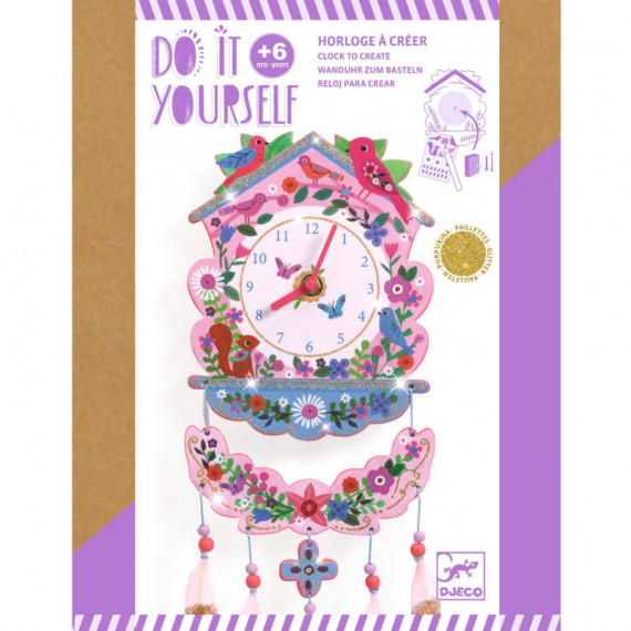 Horloge à créer "Coucou" DIY DJECO 7979
