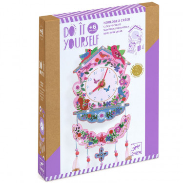 Horloge à créer "Coucou" DIY DJECO 7979