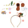 3 serre-têtes à créer "Flower friends" DIY DJECO 7927