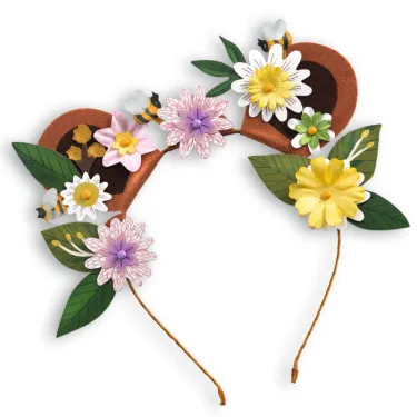 3 serre-têtes à créer "Flower friends" DIY DJECO 7927