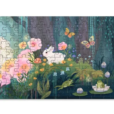 "A la lisière du bois" Puzzle 200 pcs DJECO 7684
