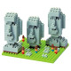 Moaï statues nanoblock