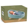 Berceau à bascule en bois "Blue Dream" pour poupée POMEA de Djeco 7848