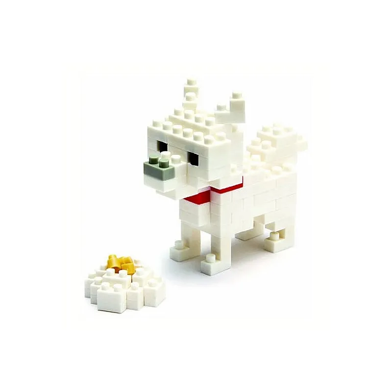 Hokkaido dog nanoblock