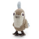 Jouet Oiseau en crochet en coton bio - Myum -The veggy toys