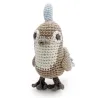 Jouet Oiseau en crochet en coton bio - Myum -The veggy toys