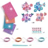 4 bracelets en feutrine à créer "Meilleures copines" DIY DJECO 7938
