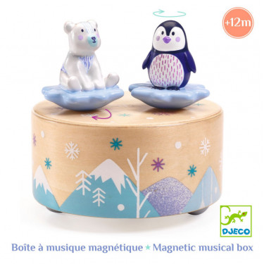 Boîte à musique magnétique "Ice Park Melody" DJECO 6063