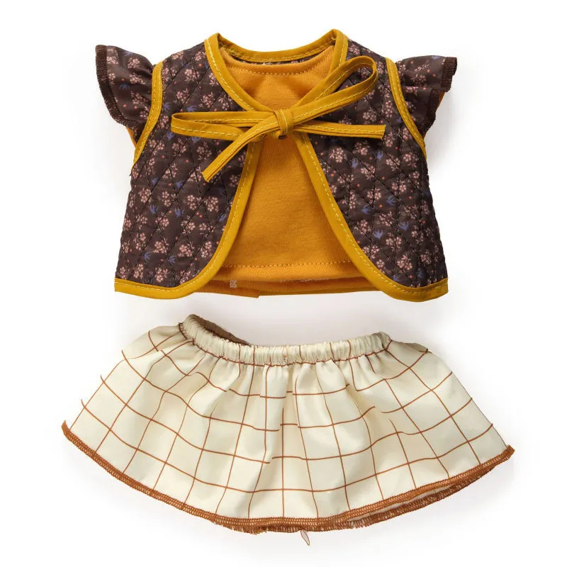 Tenue Capucine, vêtement de poupée POMEA de Djeco 7775