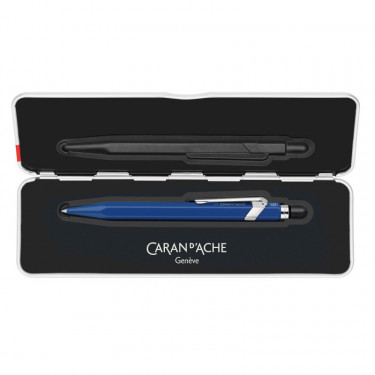 Stylo Roller Bleu 849™ Collection Classic Line avec étui - Caran d'Ache