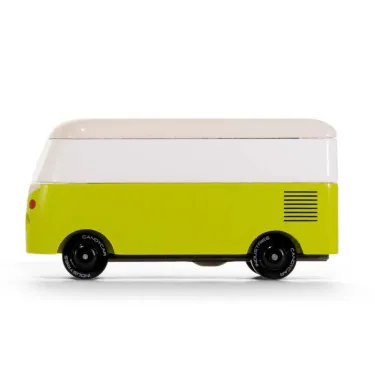 Combi Volkswagen T1 vert, voiture Candylab TOYS