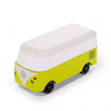 Combi Volkswagen T1 vert, voiture Candylab TOYS
