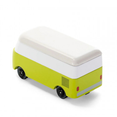 Combi Volkswagen T1 vert, voiture Candylab TOYS