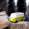 Combi Volkswagen T1 vert, voiture Candylab TOYS