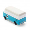 Combi Volkswagen T1 bleu N°54, voiture Candylab TOYS