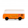 Combi Volkswagen T1 orange Groovy, voiture Candylab TOYS