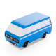 Combi Volkswagen T3 Van bleu, voiture Candylab TOYS