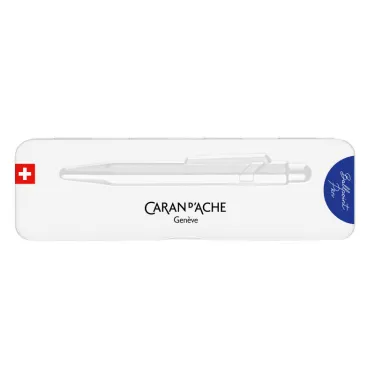 Stylo Bille Bleu 849™ Collection Colormat-X Line avec étui - Caran d'Ache