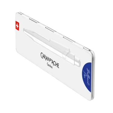 Stylo Bille Bleu 849™ Collection Colormat-X Line avec étui - Caran d'Ache