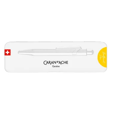 Stylo Bille Jaune doré 849™ Collection Colormat-X Line avec étui - Caran d'Ache