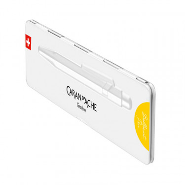 Stylo Bille Jaune doré 849™ Collection Colormat-X Line avec étui - Caran d'Ache